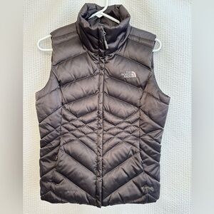 The North Face 550 Women's Brown Puffer Vest Size: Small Petite
